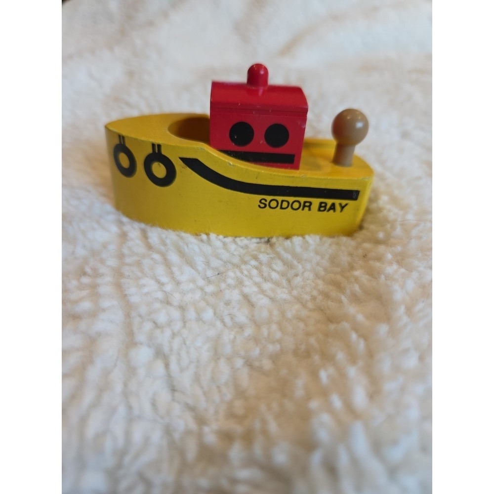 SODOR BAY TUGBOAT (1994) Vintage Thomas Wooden Trains